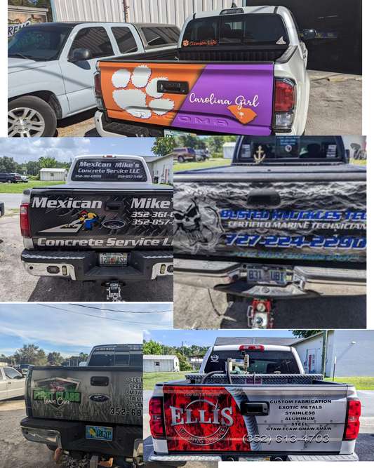 Custom Tailgate Wrap